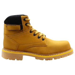 Foto 1 | Botas Casuales Exterior Piel Color Amarillo Para Hombre De Rbcollection