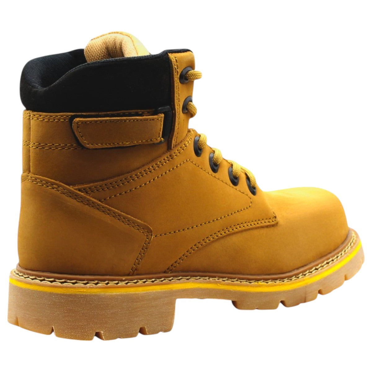 Foto 4 pulgar | Botas Casuales Exterior Piel Color Amarillo Para Hombre De Rbcollection