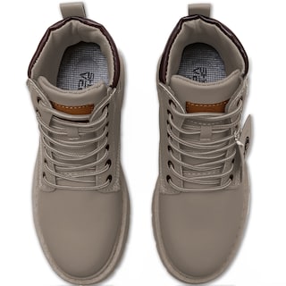 Foto 4 | Botas Uso Rudo Para Hombre Estilo Urbano Vinipiel Casual Arena Talla 7
