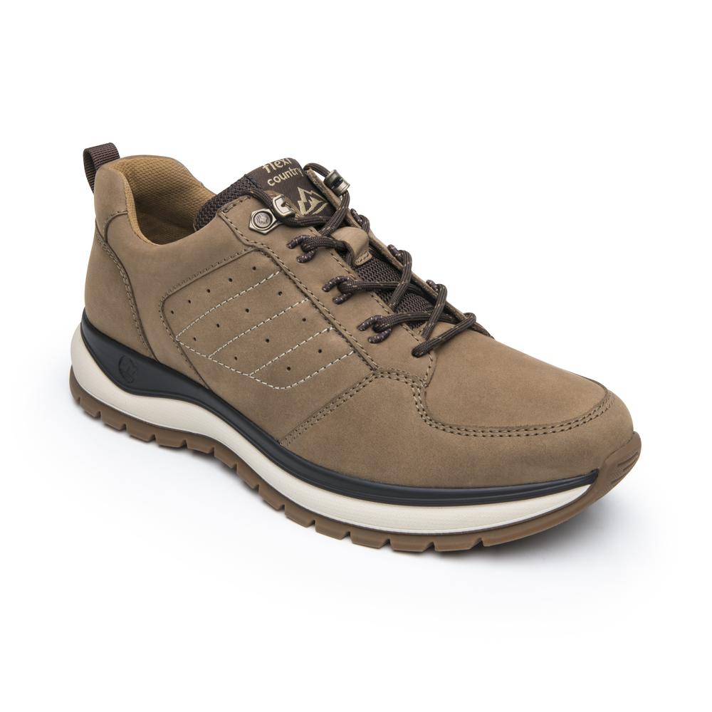 Foto 3 pulgar | Bota Casual Flexi Cafe Para Hombre [fff3787] Cafe