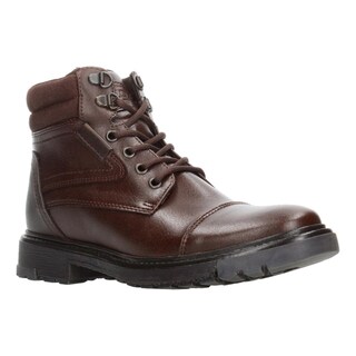 Foto 2 | Botines Hombre Ozono Café Casual Borcegos Cintas Ajustables Cafe