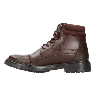 Foto 5 | Botines Hombre Ozono Café Casual Borcegos Cintas Ajustables Cafe