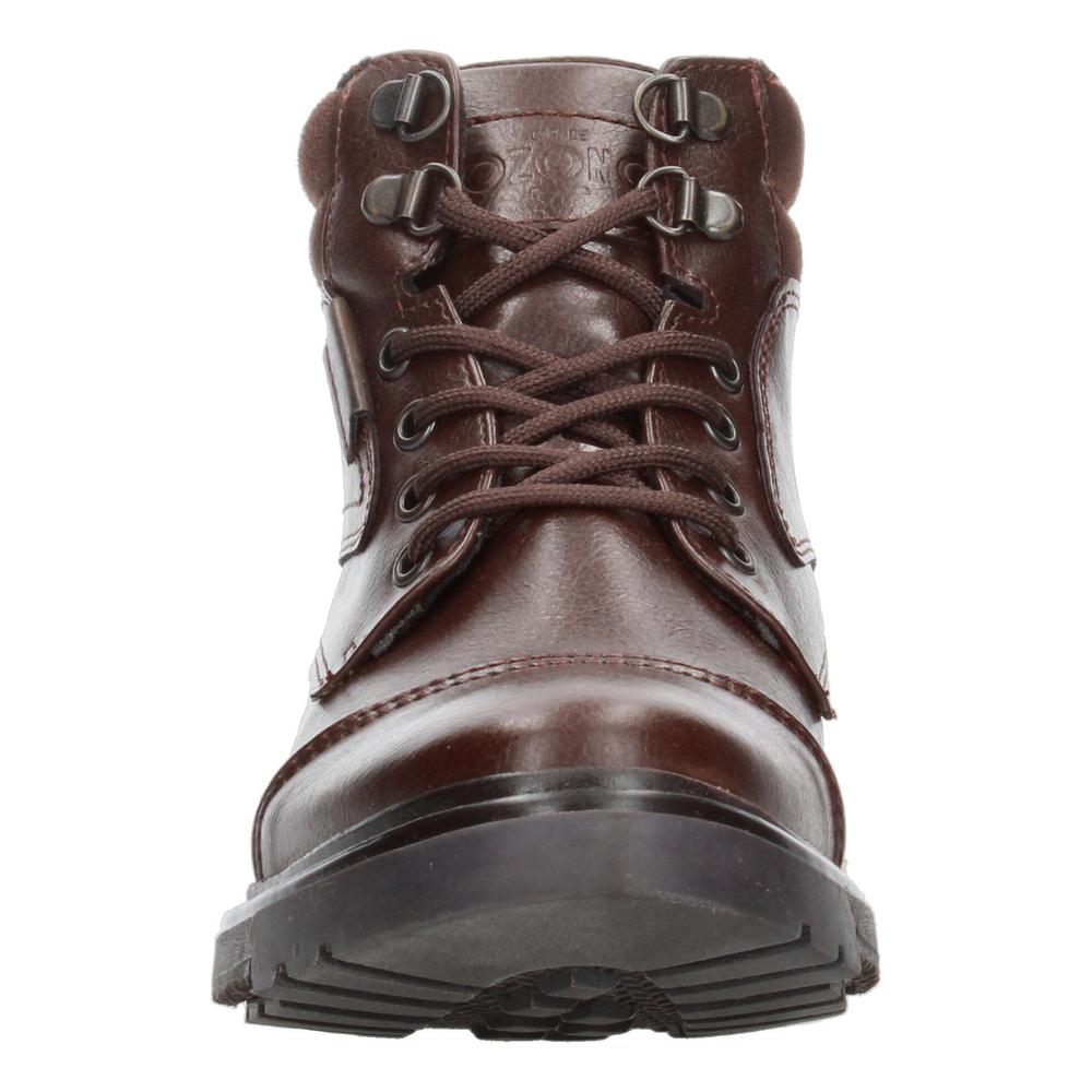 Foto 7 pulgar | Botines Hombre Ozono Café Casual Borcegos Cintas Ajustables Cafe