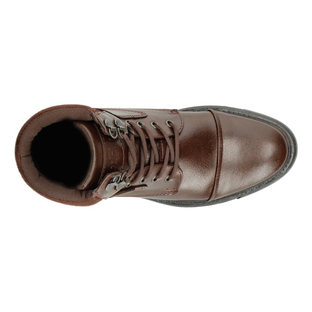 Foto 9 pulgar | Botines Hombre Ozono Café Casual Borcegos Cintas Ajustables Cafe
