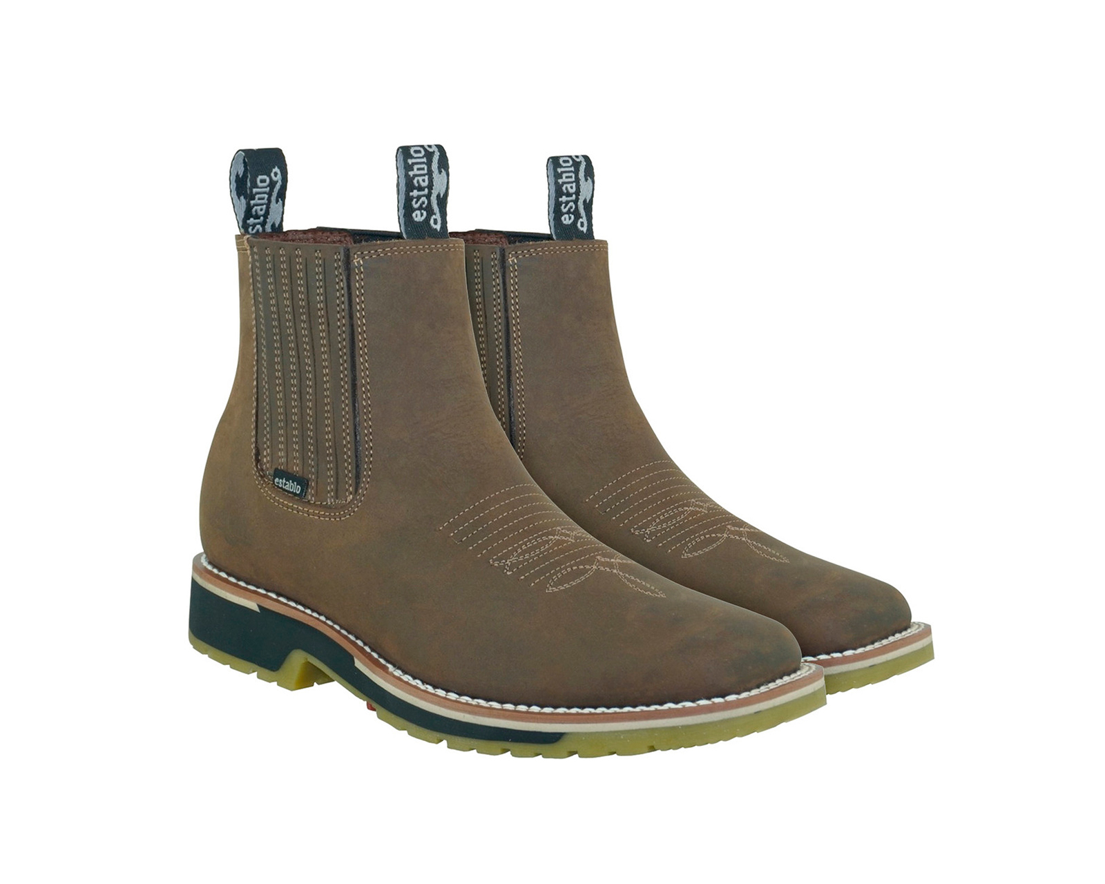 Foto 4 pulgar | Bota Botín Establo Modelo 621 Horma Canadá