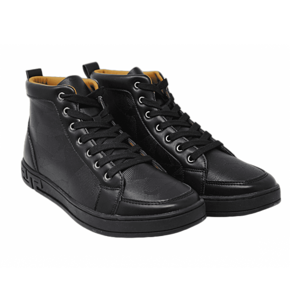Foto 1 | Teni De Botin Platini Snh672 Negro Para Hombre