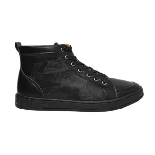 Foto 2 | Teni De Botin Platini Snh672 Negro Para Hombre