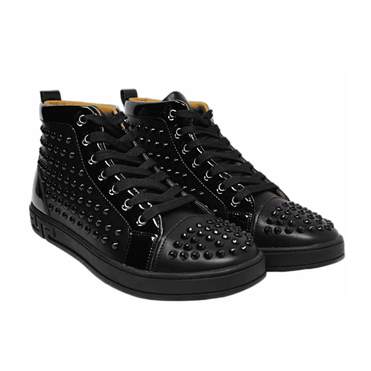 Foto 1 | Teni De Botin Platini Snh6718 Negro Para Hombre