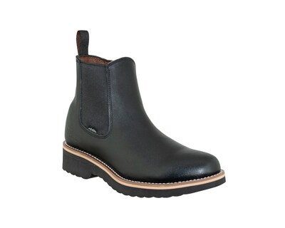 Foto 2 | Bota Botin Establo 502 De Piel Color Negro Para Caballero