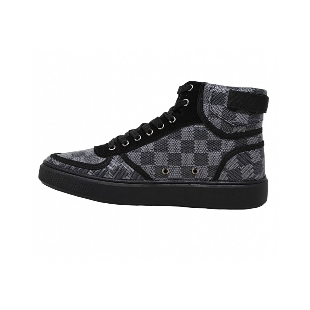 Foto 4 pulgar | Teni De Botin Platini Mex2301 Negro Gris Para Hombre