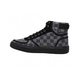 Foto 3 | Teni De Botin Platini Mex2301 Negro Gris Para Hombre
