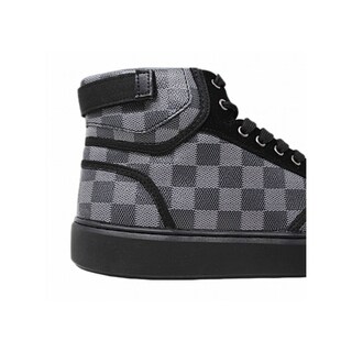 Foto 4 | Teni De Botin Platini Mex2301 Negro Gris Para Hombre