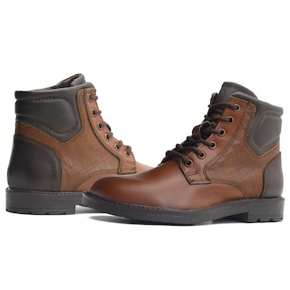 Foto 2 | Botas Casuales Para Hombre Christian Gallery Comodas Café Cafe