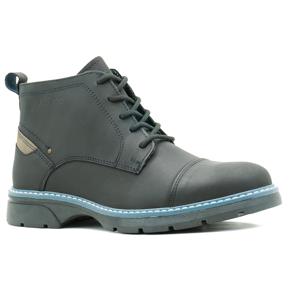 Foto 5 pulgar | Botines Botas Para Caballero Merano Moda Negro Hipster 25-29 Negro