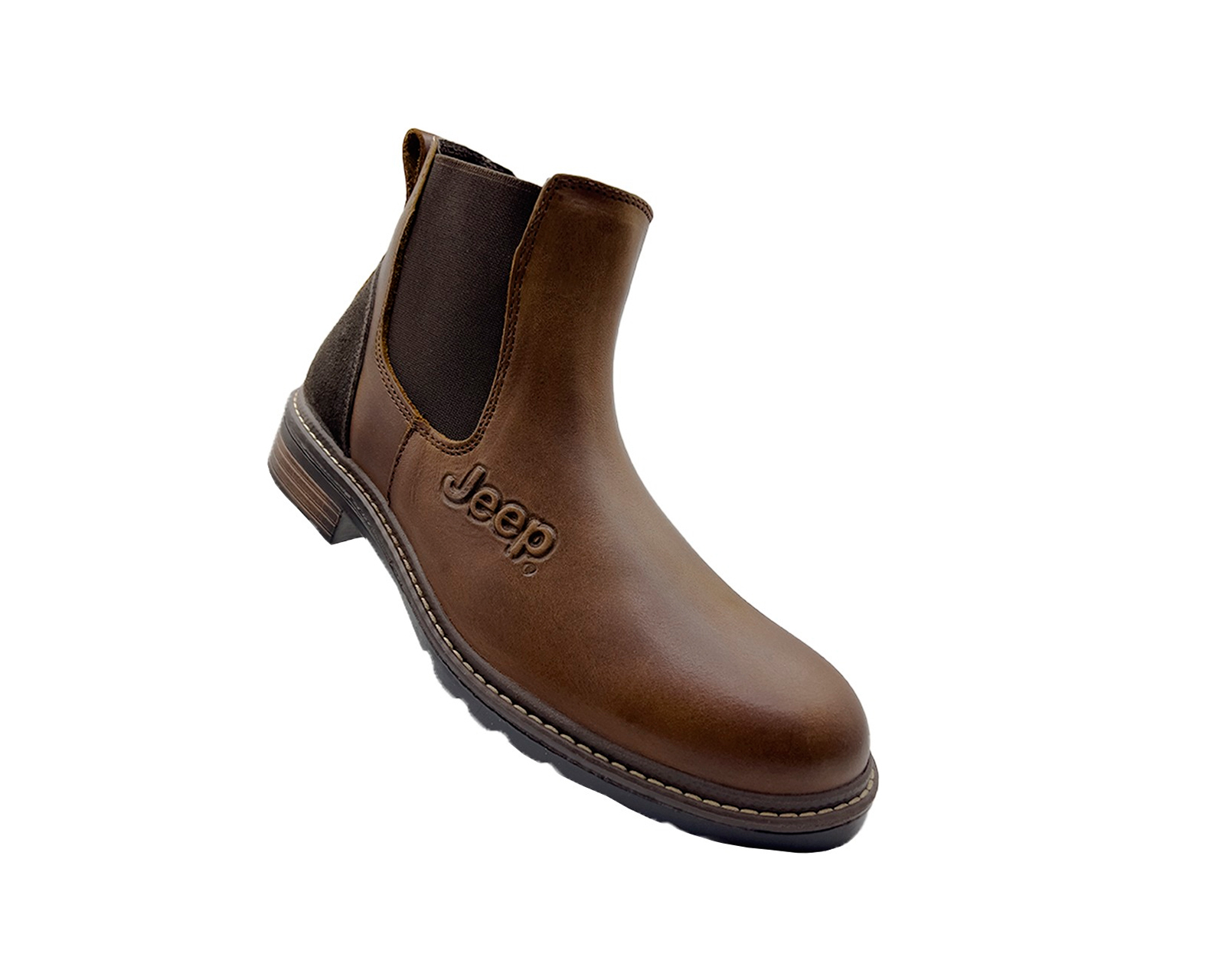 Foto 2 | Bota Botín Jeep 20101 Caballero Chelsea De Piel