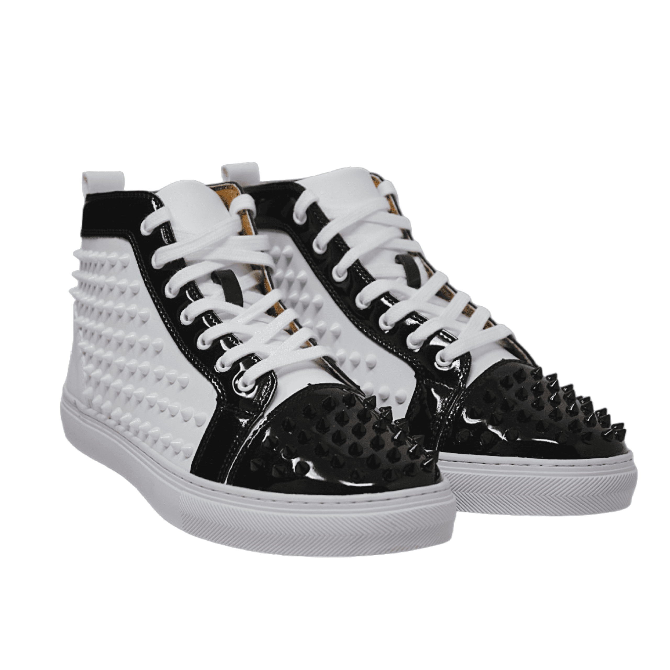 Foto 1 | Teni De Botin Platini Zs2022d Blanco Negro Para Hombre