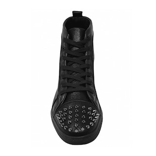 Foto 3 | Teni De Botin Platini Ssh542 Negro Para Hombre
