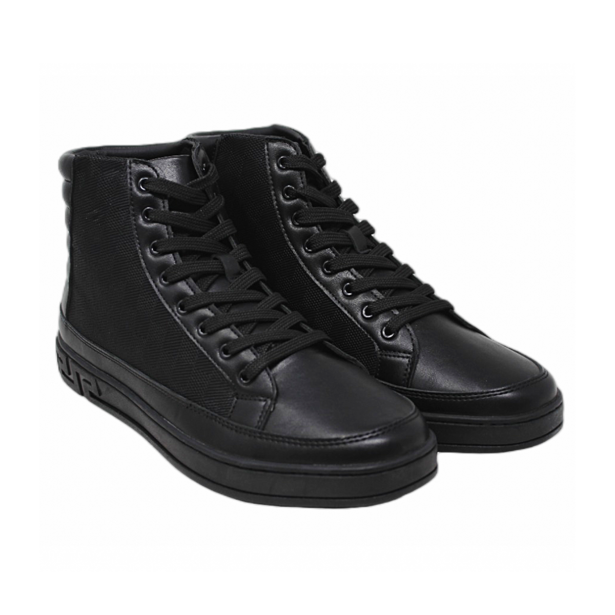 Teni De Botin Platini Ssh455 Negro Para Hombre