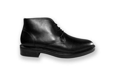 Foto 1 | Botín Casual Hombre Benissimo 1705 Piel Negra Cómodo