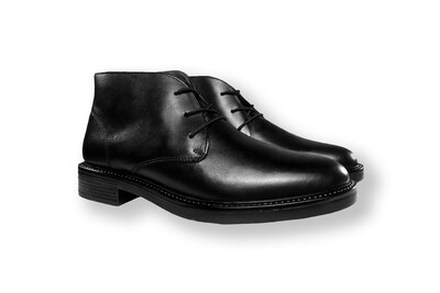 Foto 2 | Botín Casual Hombre Benissimo 1705 Piel Negra Cómodo
