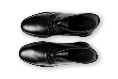 Foto 4 | Botín Casual Hombre Benissimo 1705 Piel Negra Cómodo