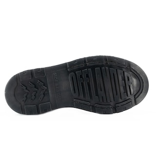 Foto 3 | Botas Tipo Militar Piel Crazy Negra - Offlander