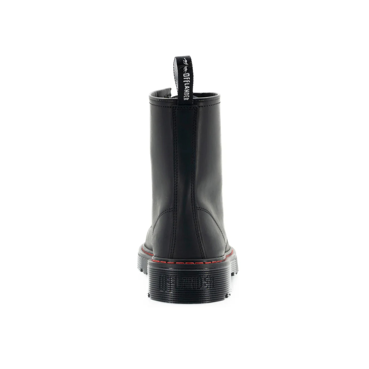 Foto 5 pulgar | Botas Tipo Militar  Piel Crazy  Negra - Offlander