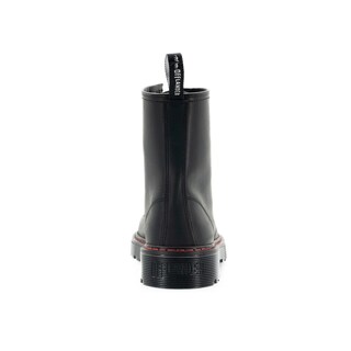 Foto 4 | Botas Tipo Militar Piel Crazy Negra - Offlander