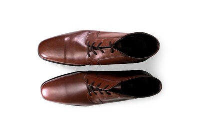 Foto 4 | Botín Hombre Benissimo 4418 Piel Cafe Formal
