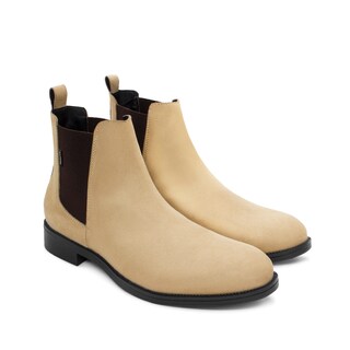 Foto 1 | Botín Descendiente De Gamuza Bolton Beige