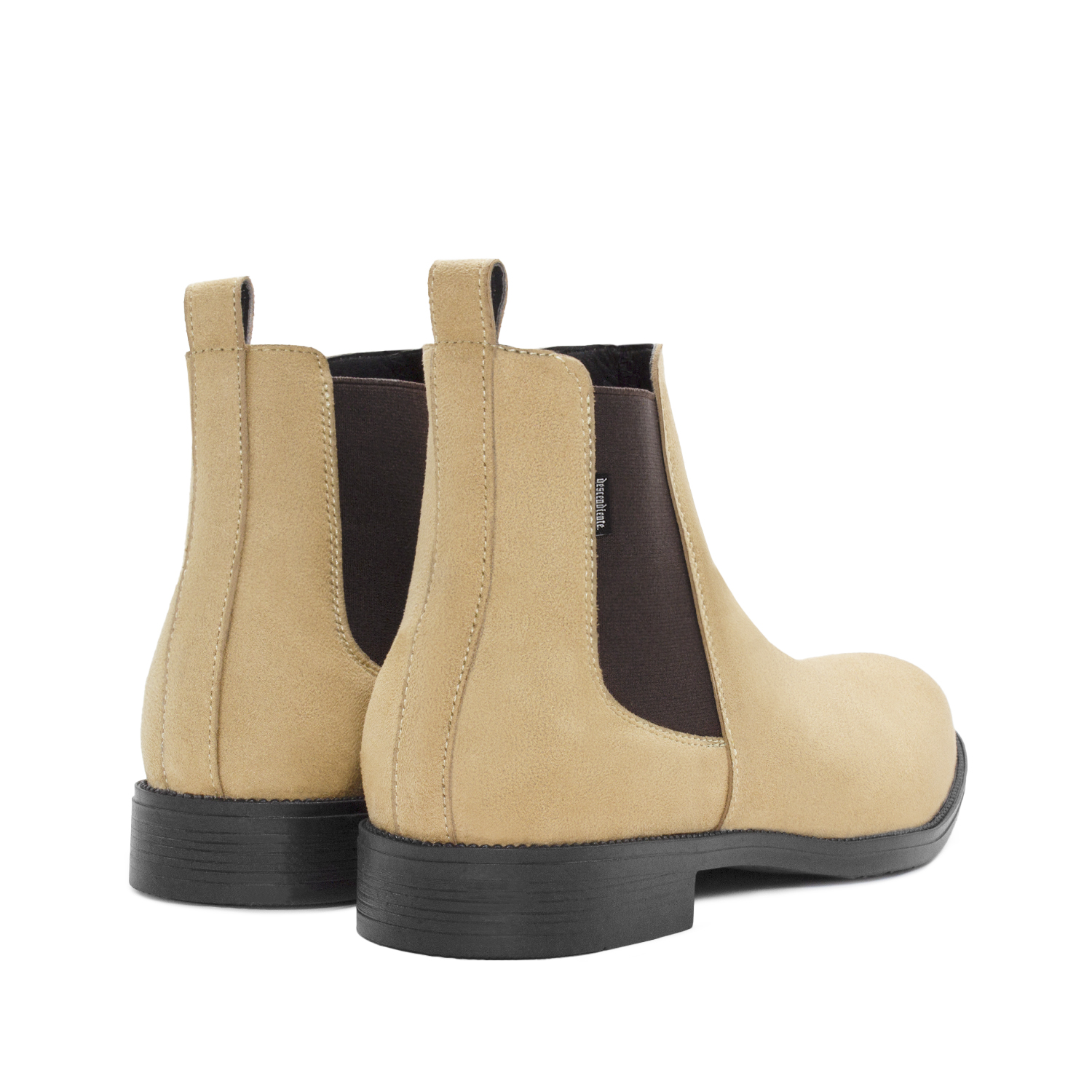 Foto 4 pulgar | Botín Descendiente De Gamuza Bolton Beige