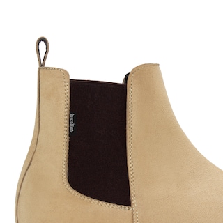 Foto 4 | Botín Descendiente De Gamuza Bolton Beige