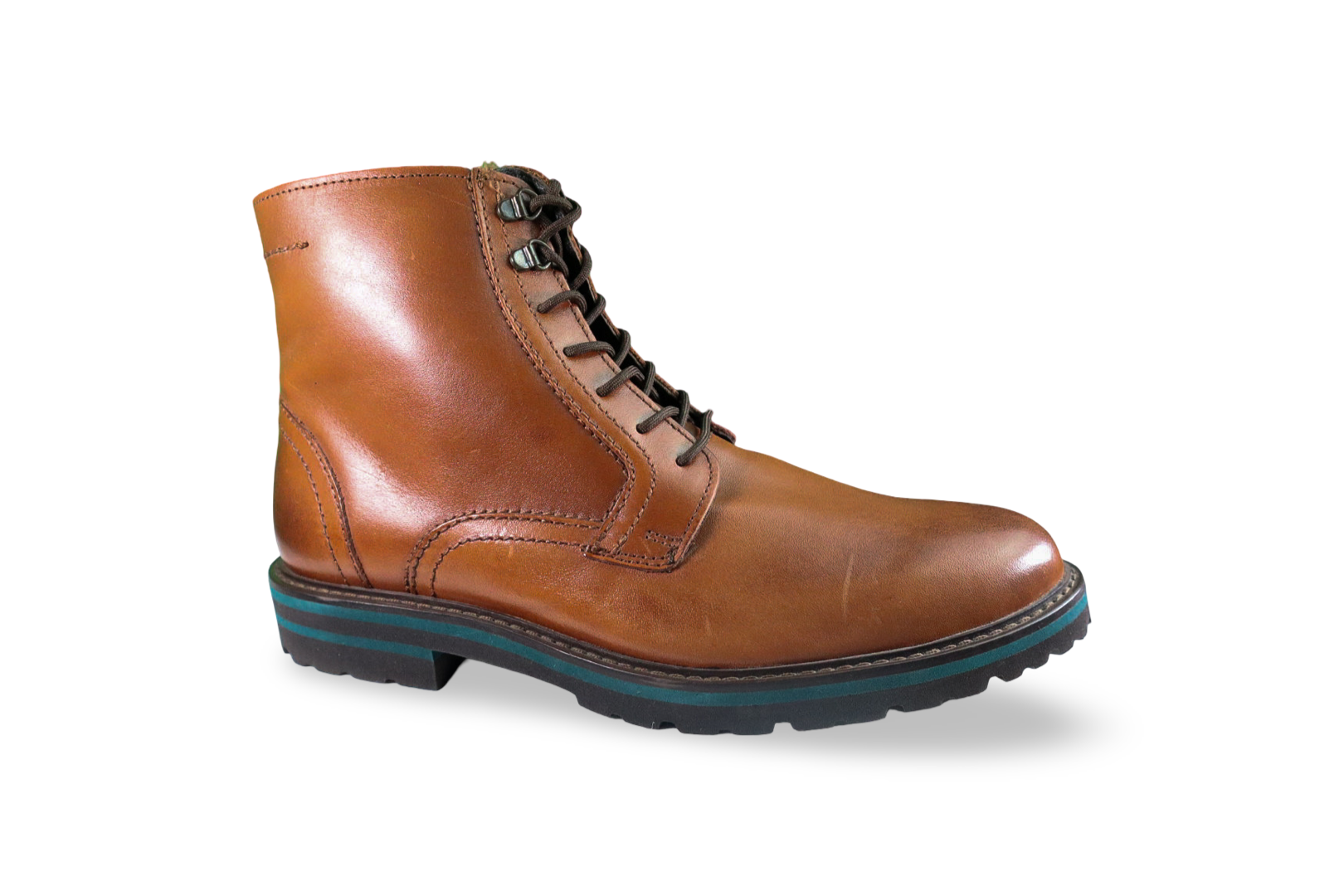 Foto 2 pulgar | Bota Hombre Benissimo 5003 Piel Cafe Casual Con Agujeta