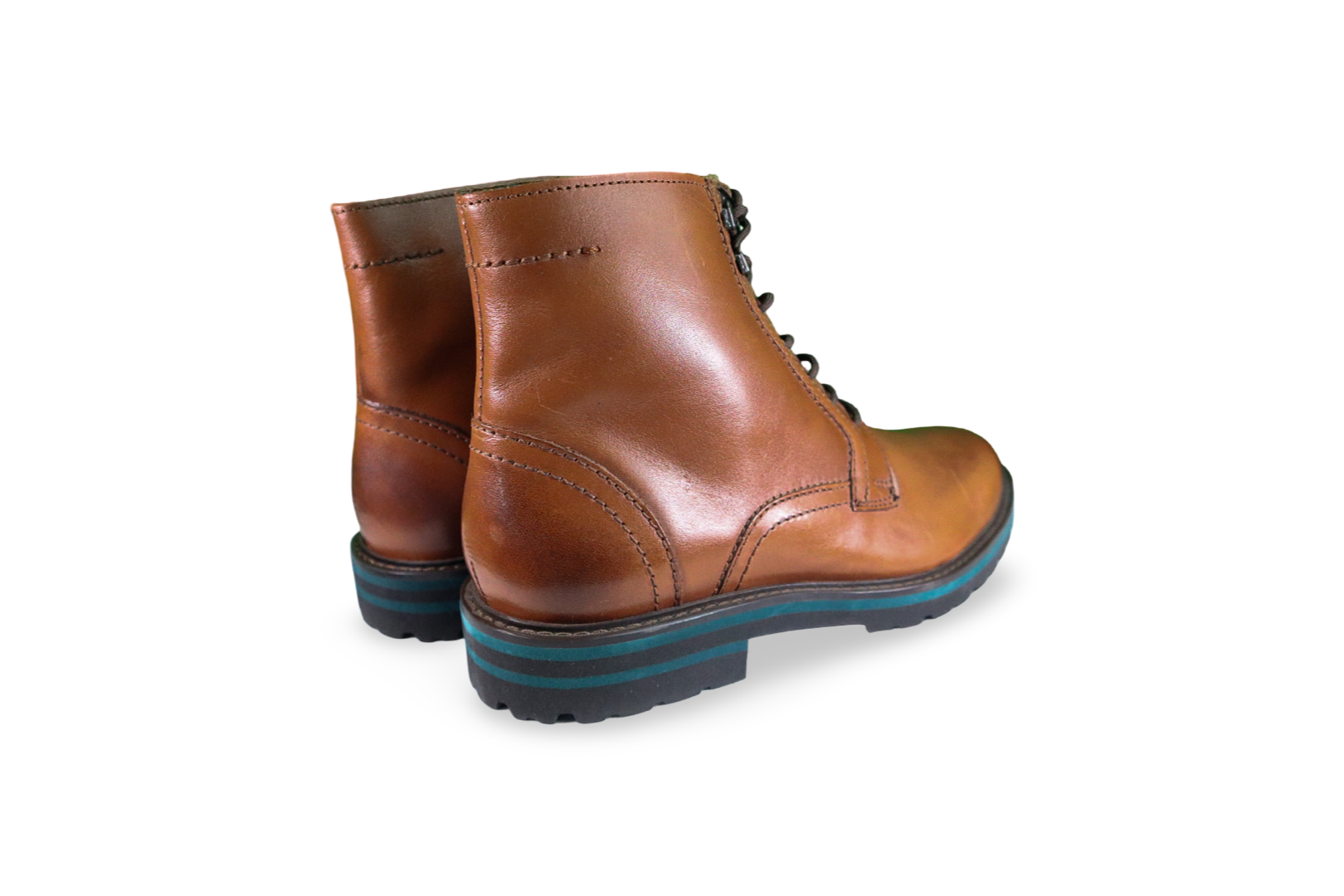 Foto 4 pulgar | Bota Hombre Benissimo 5003 Piel Cafe Casual Con Agujeta