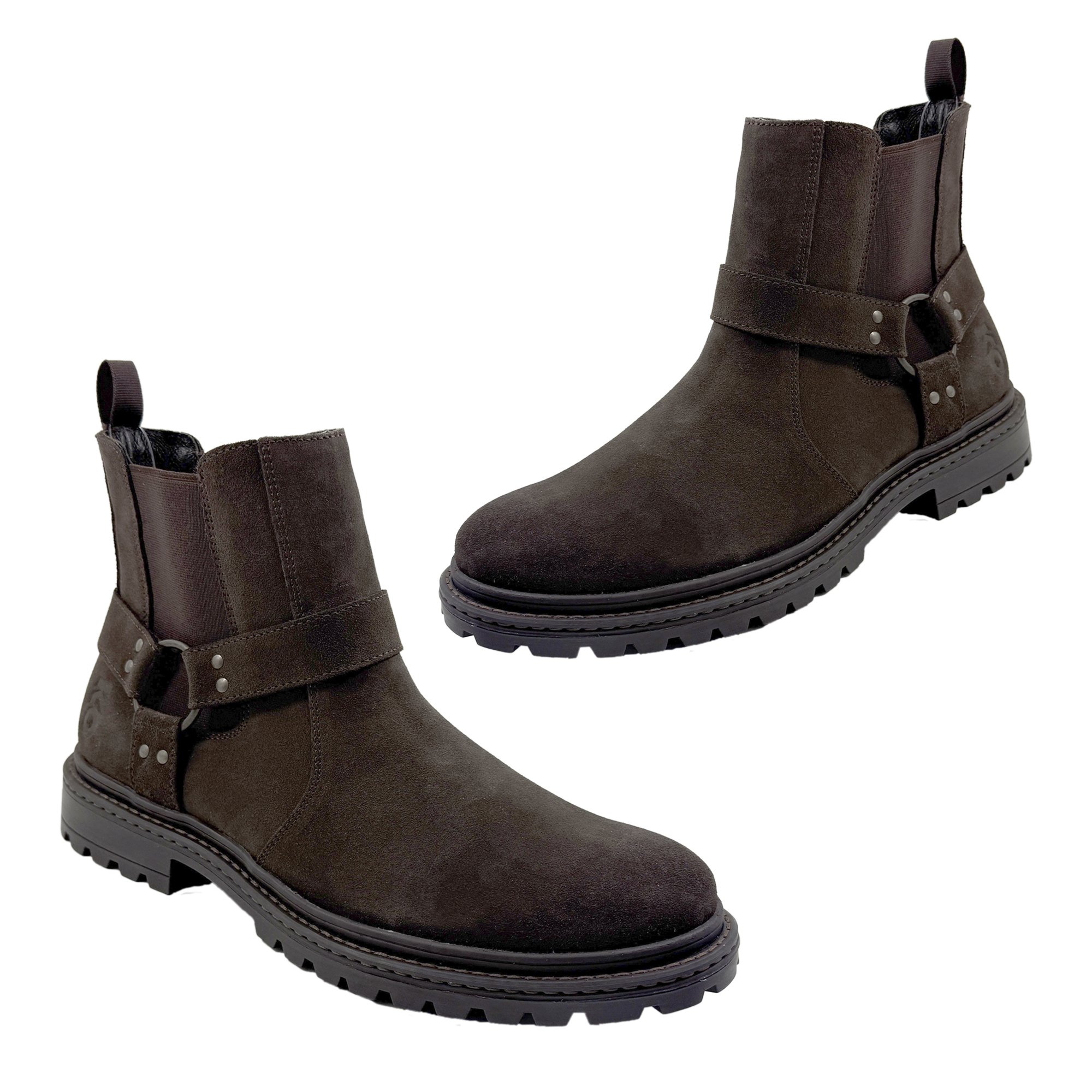 Foto 6 pulgar | Bota Casua De Piel  Para Caballero  Suela Antiderrapante Jiko Ai