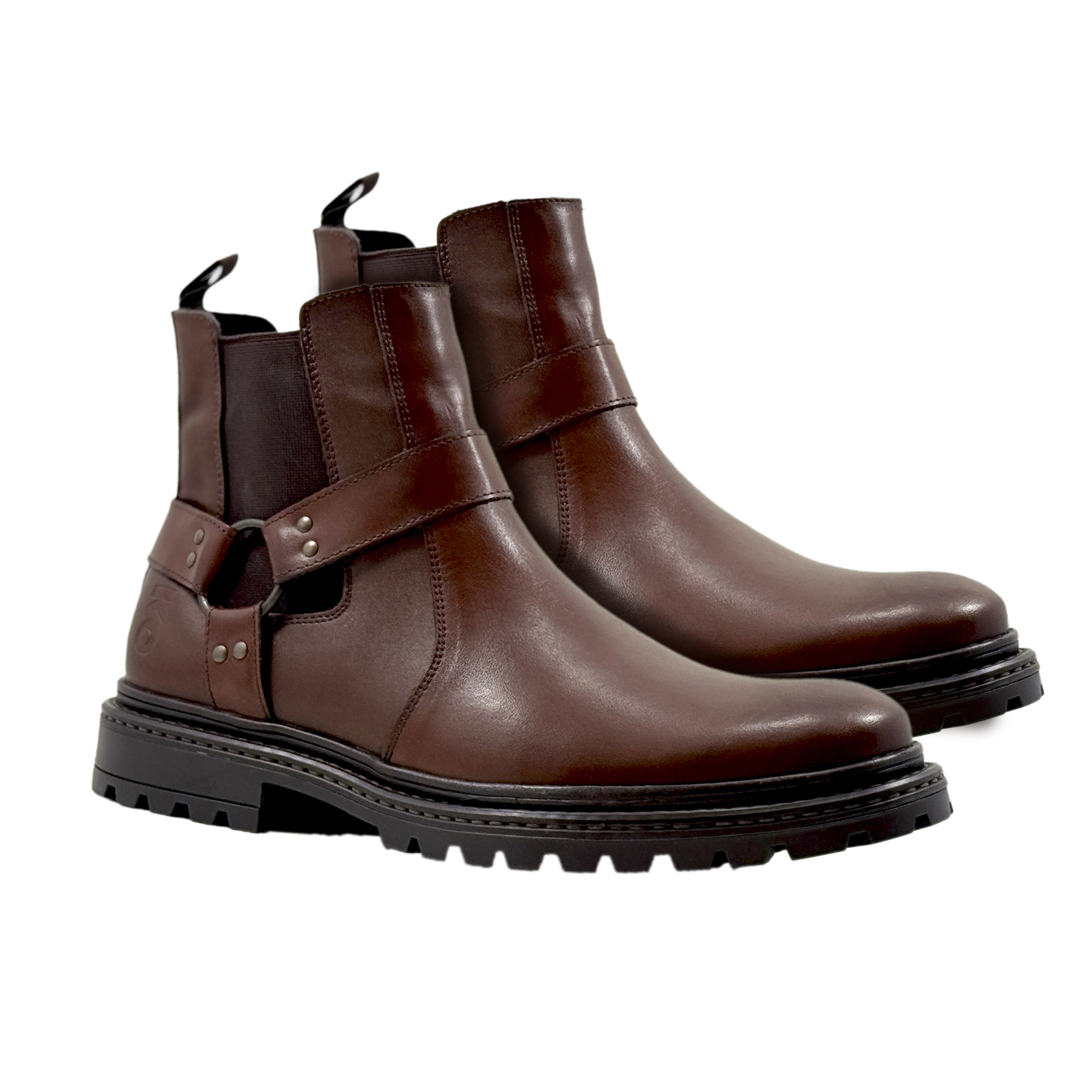 Foto 3 pulgar | Bota Casual De Piel  Para  Caballero Suela Antiderrapante  Jiko Ai