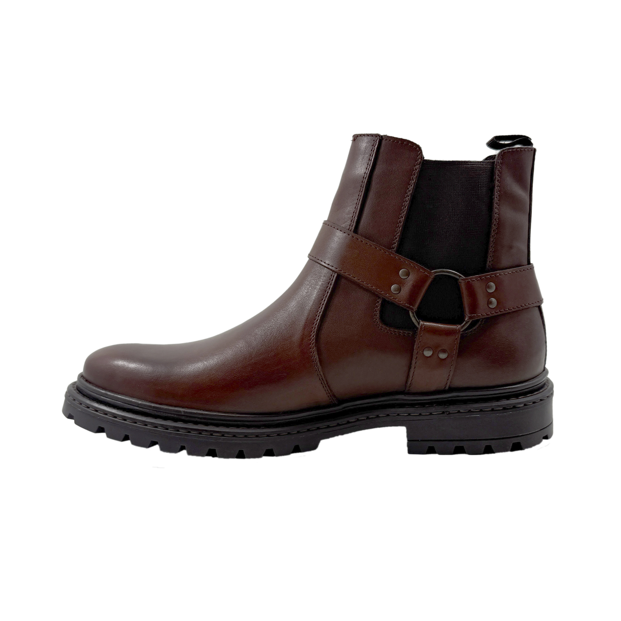 Foto 4 pulgar | Bota Casual De Piel  Para  Caballero Suela Antiderrapante  Jiko Ai