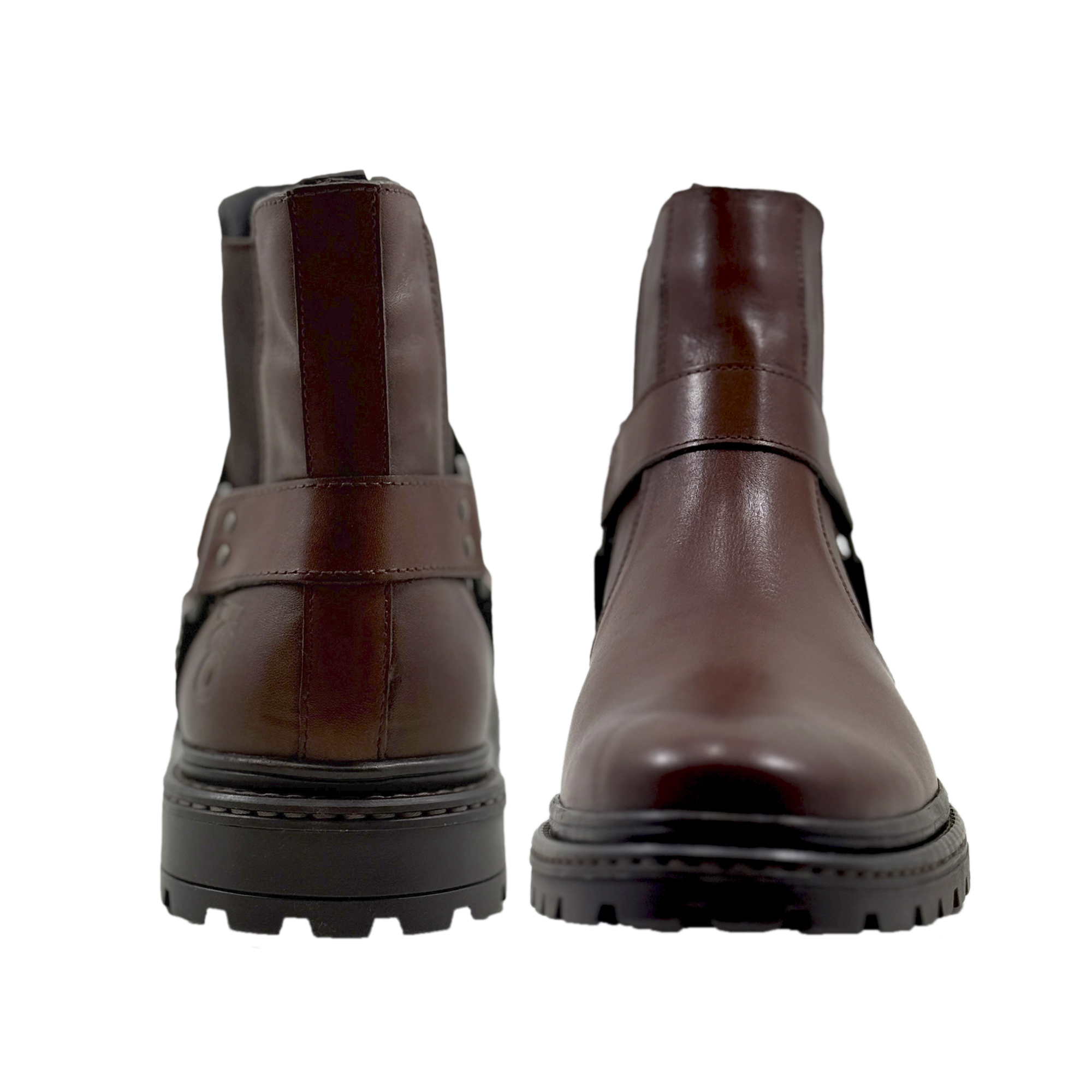 Foto 5 pulgar | Bota Casual De Piel  Para  Caballero Suela Antiderrapante  Jiko Ai