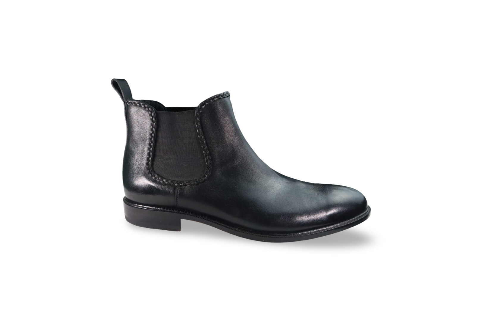 Foto 1 | Botín Hombre Benissimo 86670 Piel Negro Casual