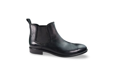 Foto 1 | Botín Hombre Benissimo 86670 Piel Negro Casual