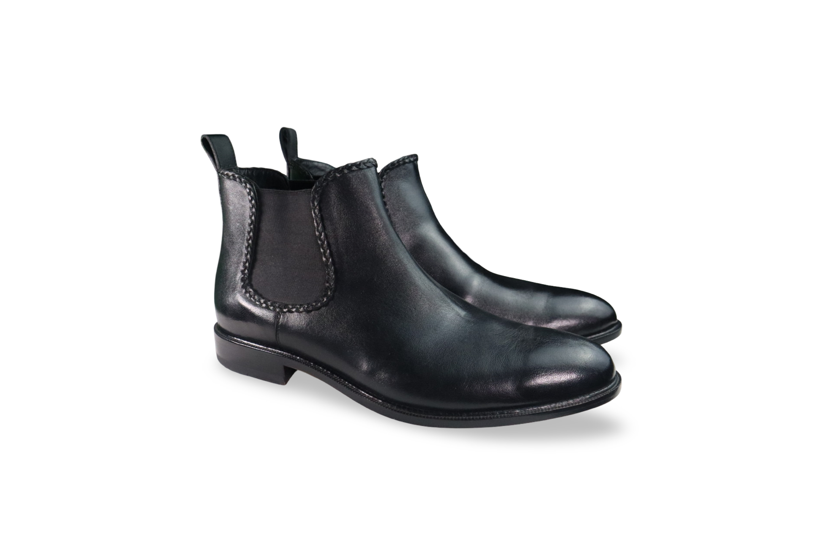 Foto 3 pulgar | Botín Hombre Benissimo 86670 Piel Negro Casual