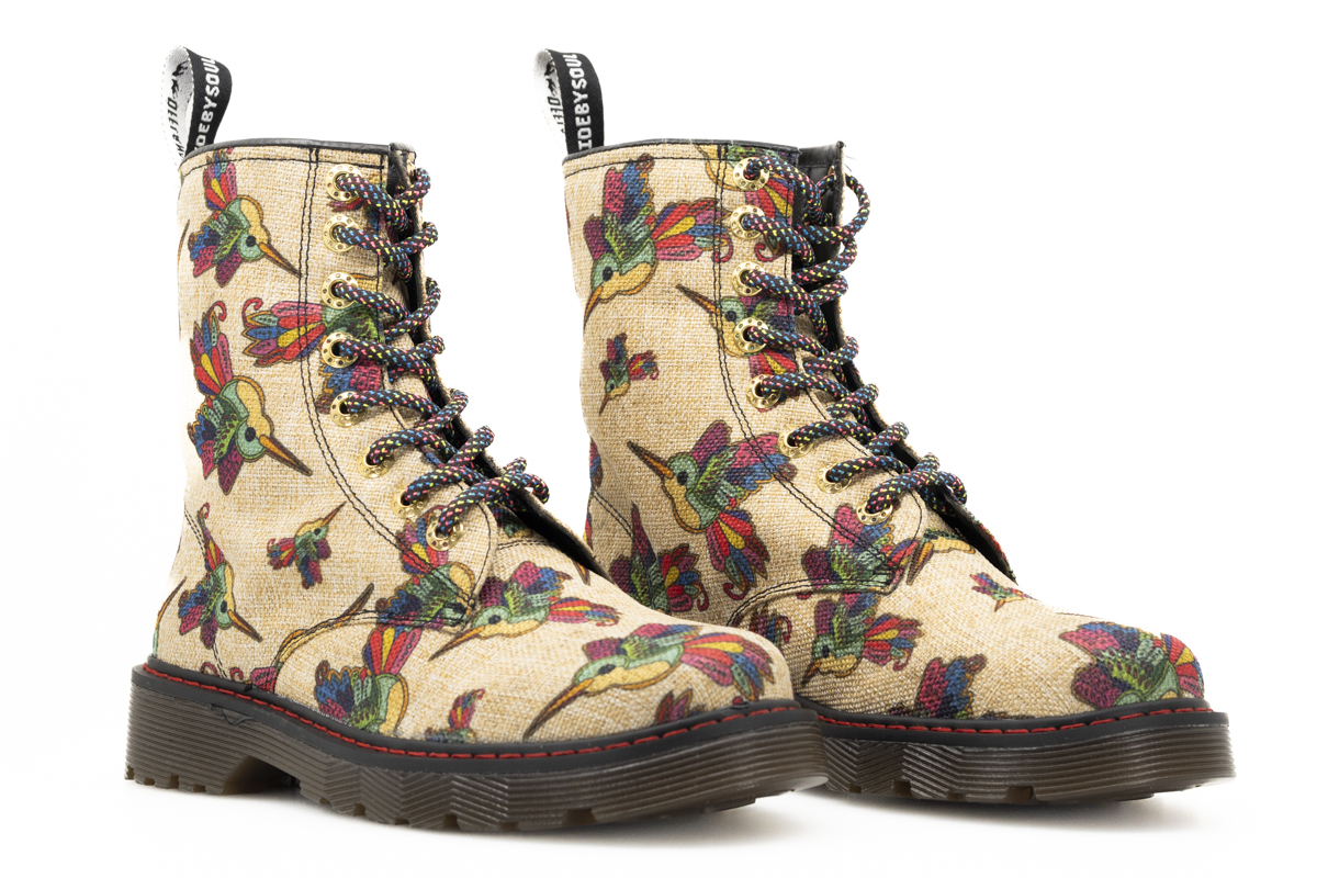 Foto 5 pulgar | Botas Offlander  Tipo Militar  Yute  Colibrís