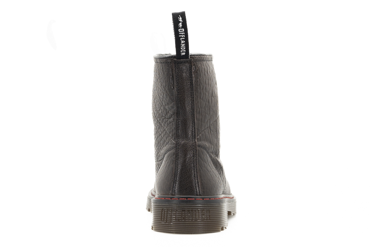 Foto 4 | Botas Offlander  Tipo Militar  Piel Bufalina  Café