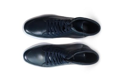 Foto 4 | Bota Sport Hombre Benissimo 33503 Azul Piel Casual