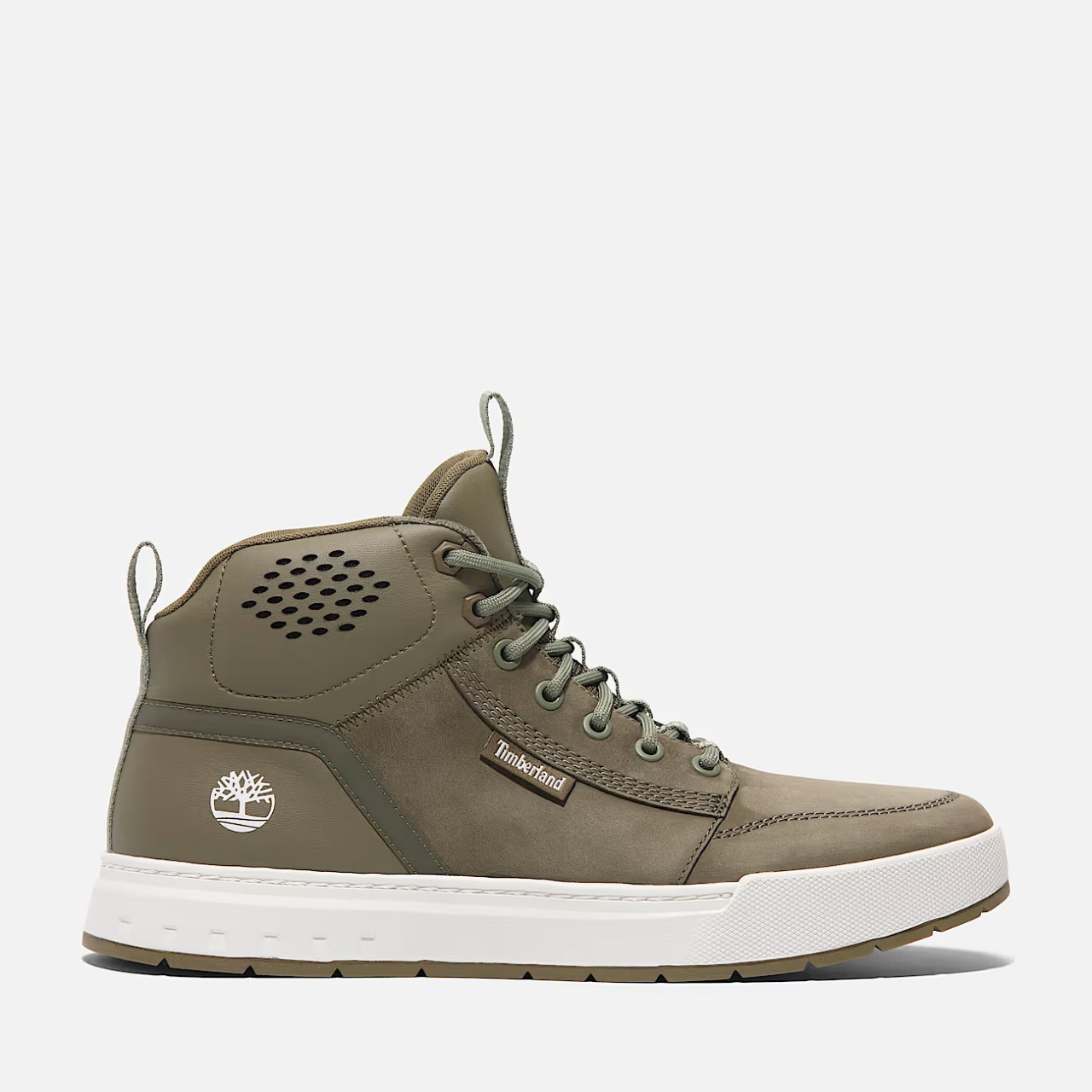 Bota Timberland Maple Grove Mid Comodo Verde Para Hombre