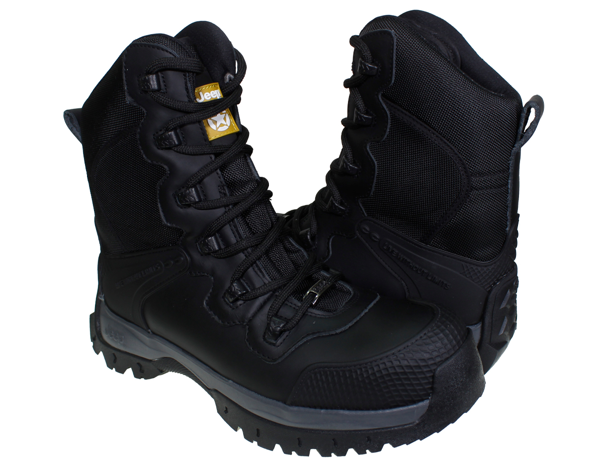 Botas de Trabajo para Hombre Jeep color Negro