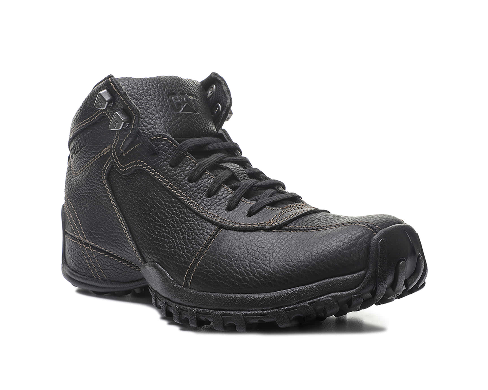 Bota Caterpillar  P721508m4m color Negro Material Piel