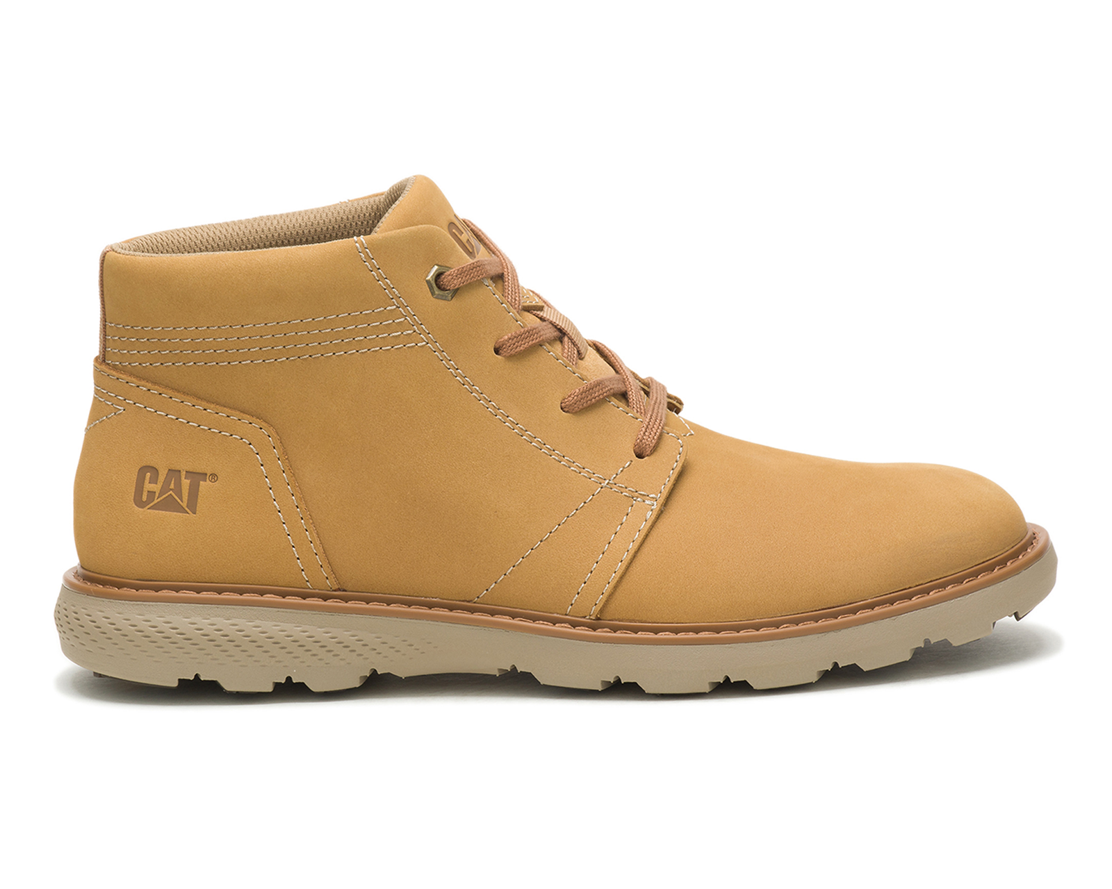 Foto 2 | Bota Caterpillar P725204 color Amarillo Material Piel