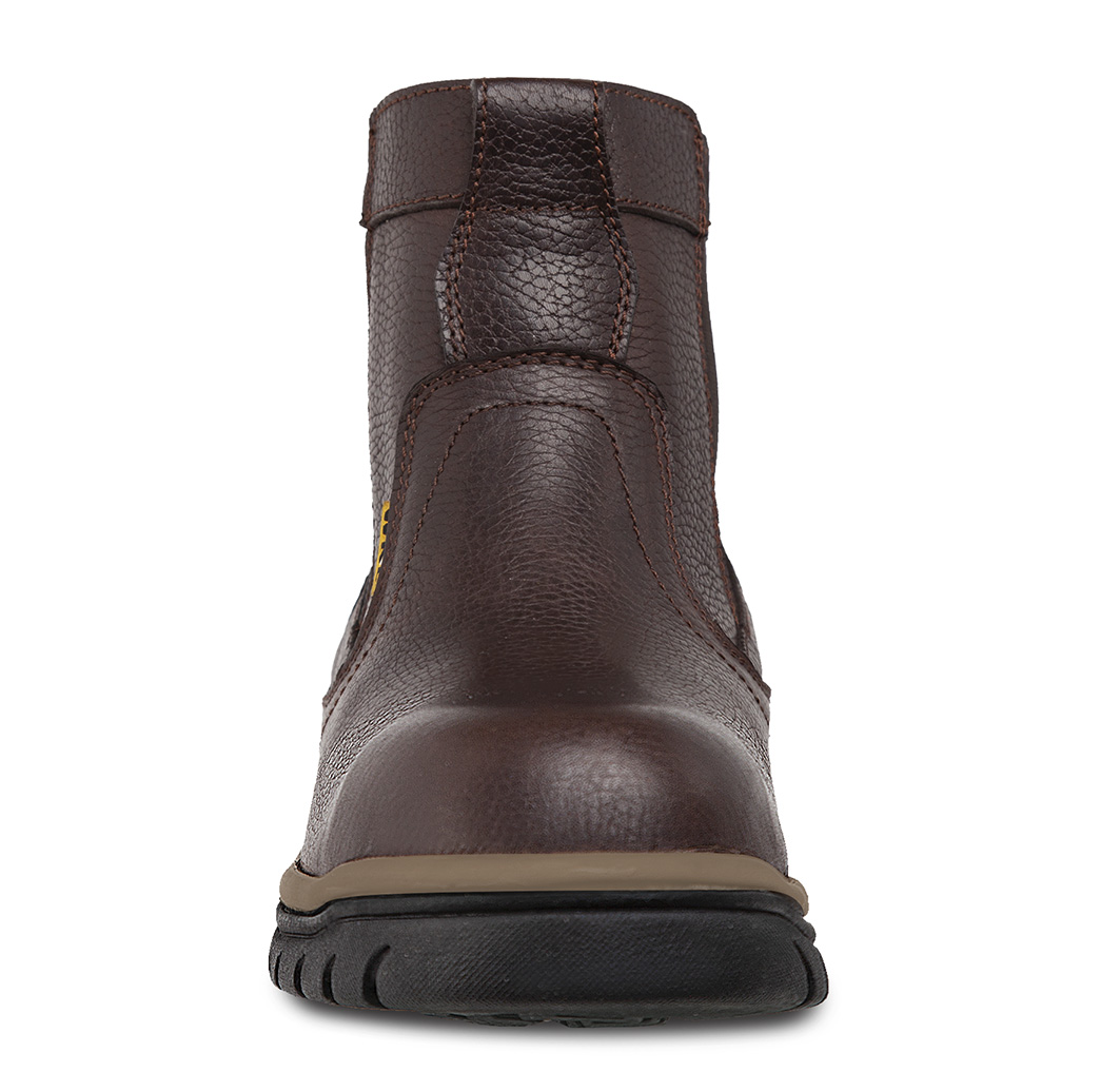 Foto 2 | Bota Botin Roper con Casco color Café Workland