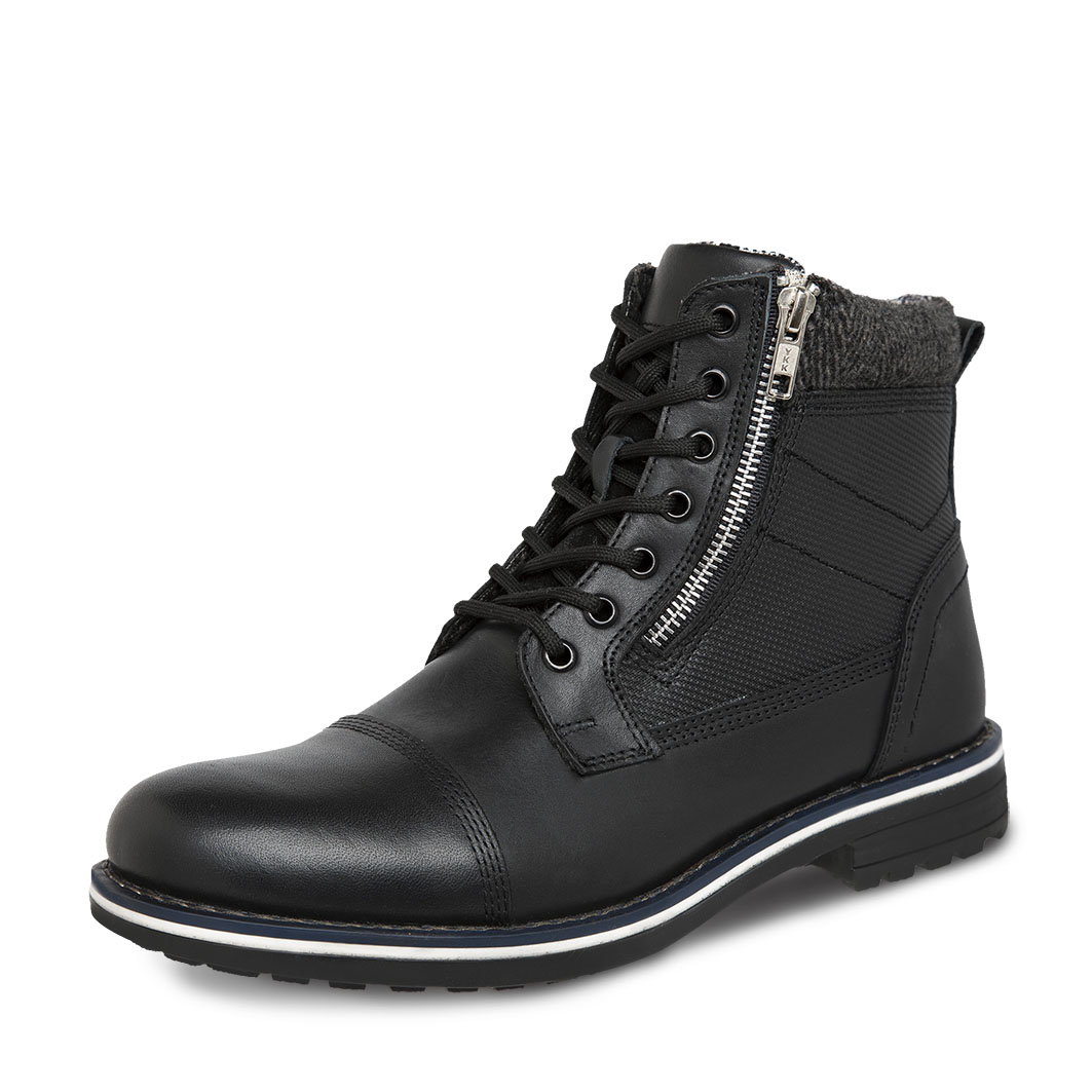 Bota para Hombre Casual Urbano Botín Workland 89730 color Negro